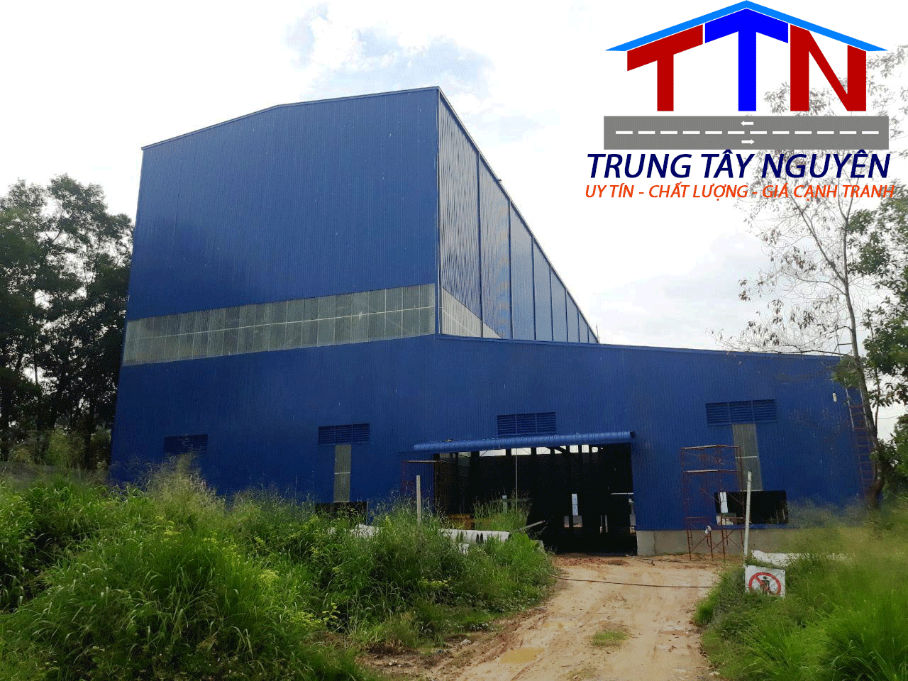 xây dựng nhà xưởng tại Bình Phước