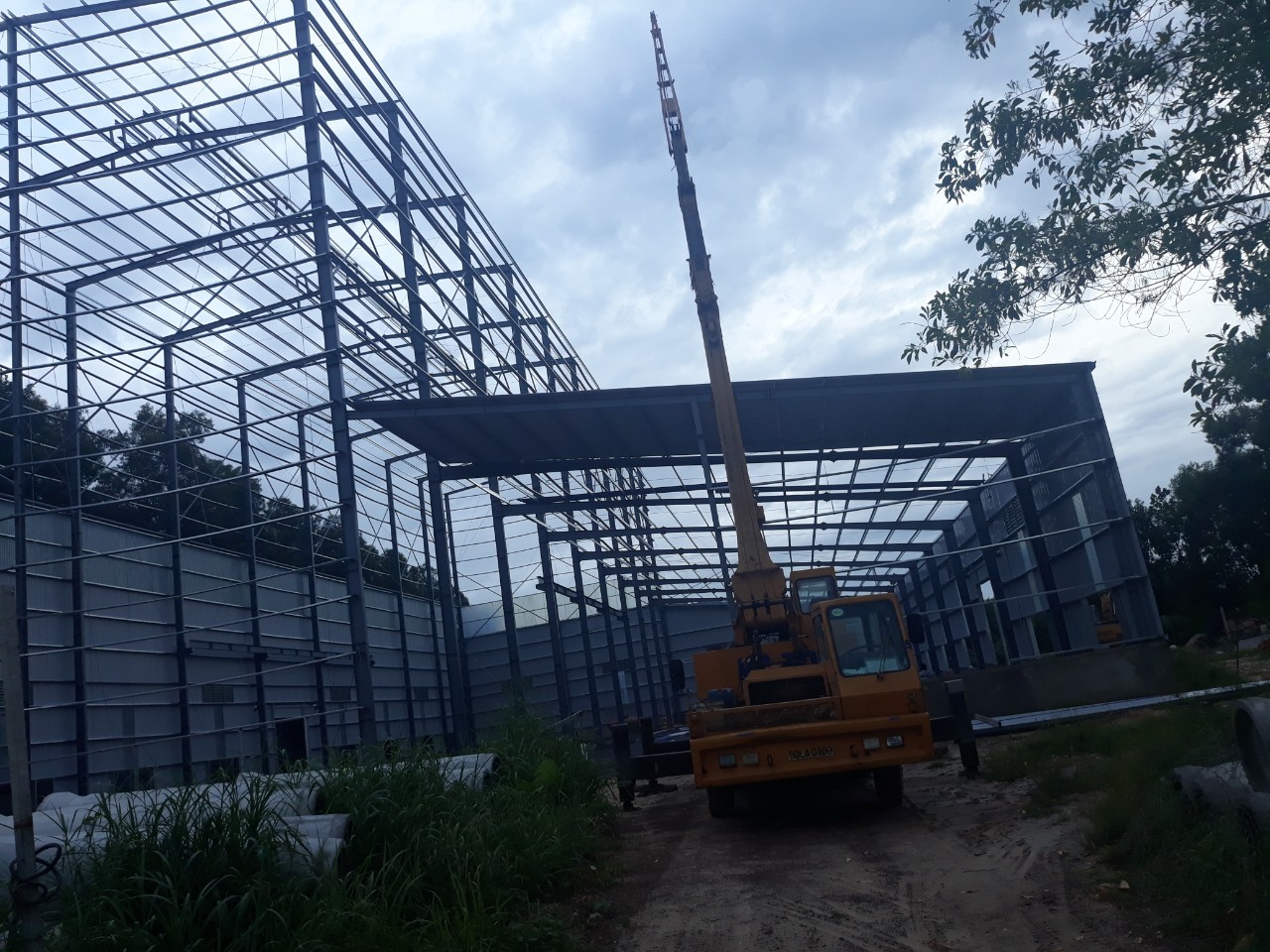 Xây dựng nhà xưởng tại Bình Phước